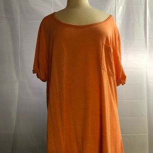 Long Orange shirt